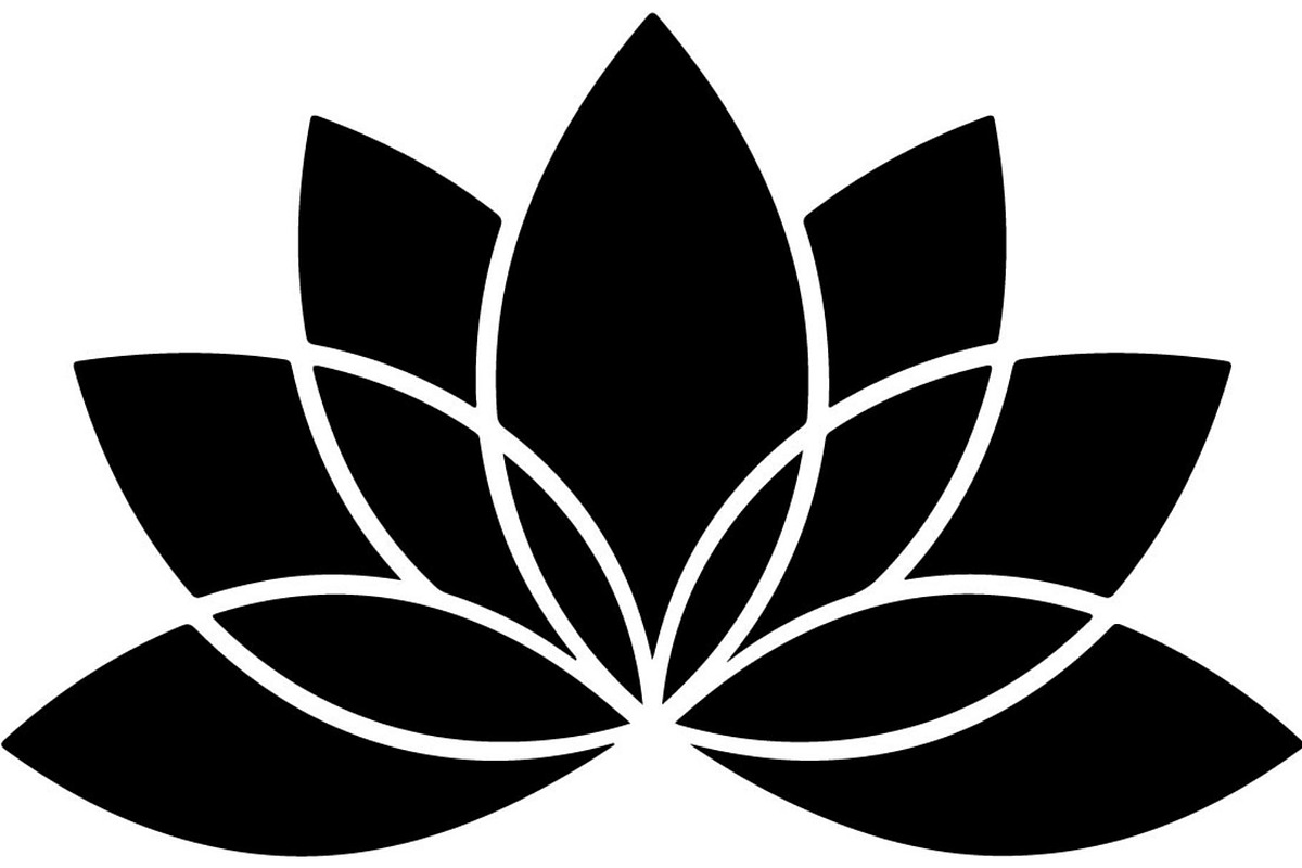 Bold Lotus Flower Silhouette, an Object Graphic by Creativeshirt (Photo 14 of 15)