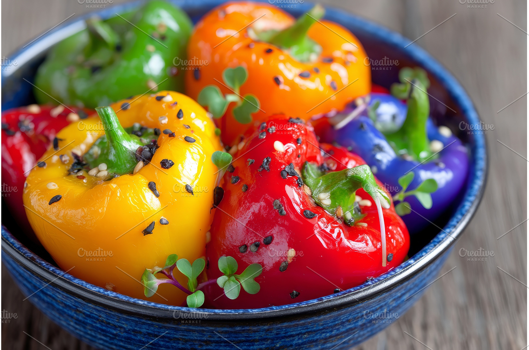 A tasty salad made of vegetables and, a Food & Drink Photo by ZinetroN