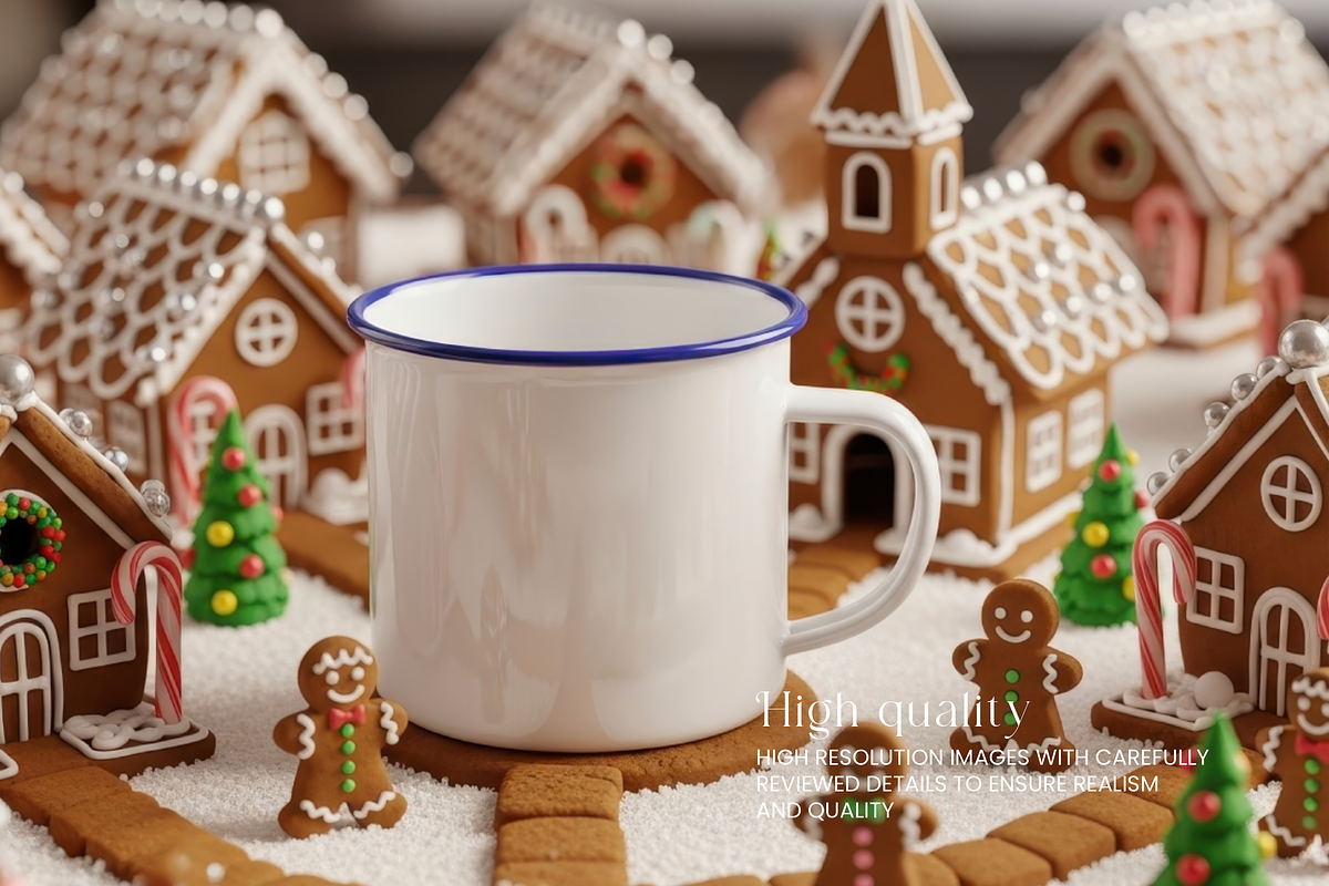Rustic Christmas Mug Bundle 400 JPG, a Cups & Container Mockup by KennedyStudio (Photo 6 of 11)