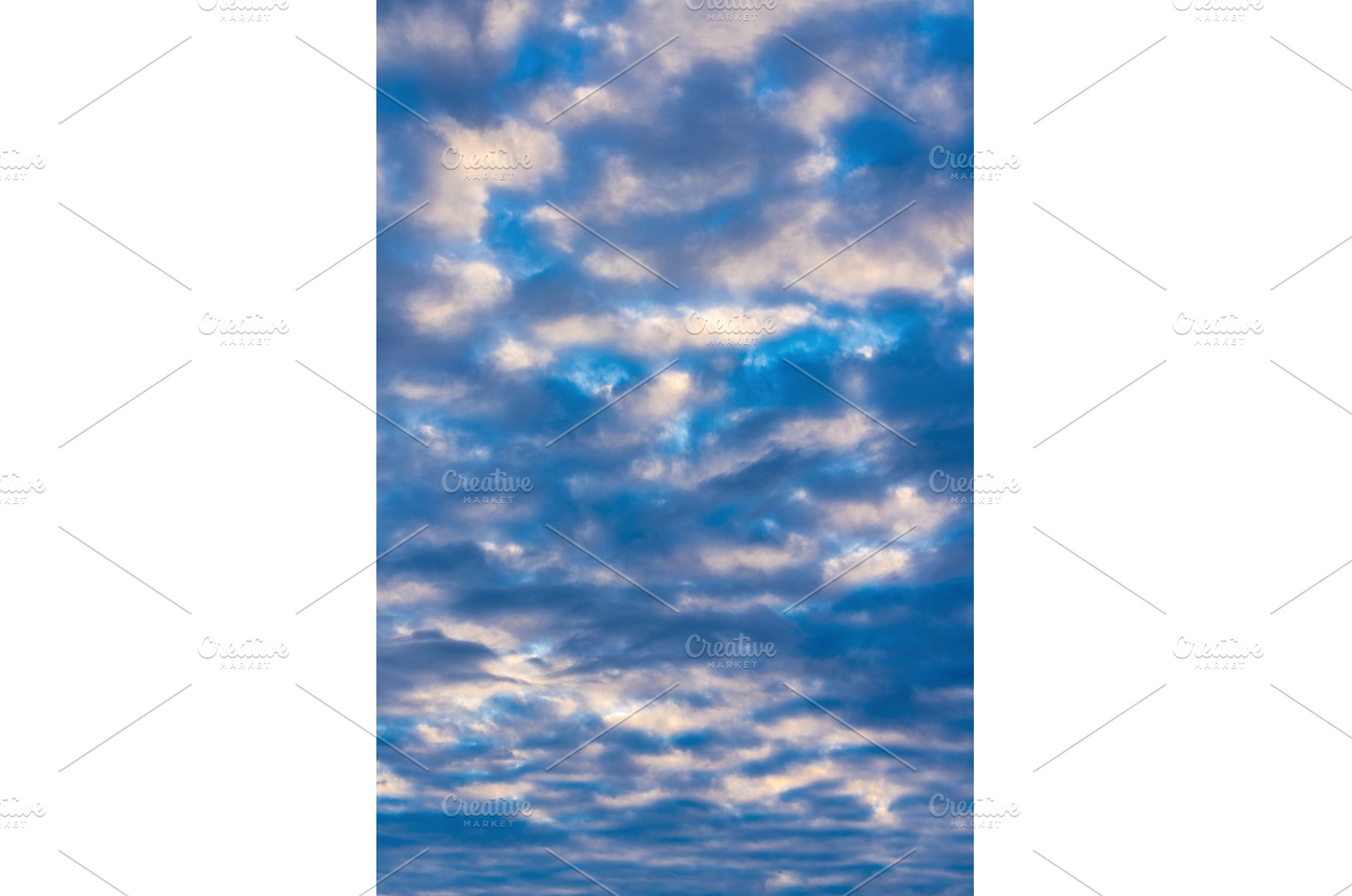Stunning clouds in blue sky, a Nature Photo by Alexander-Piragis