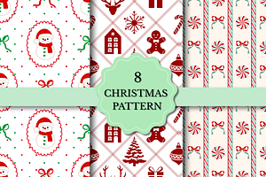 Christmas Seamless Patterns #4