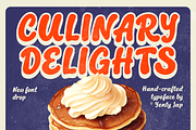 YJ Dishplay – Playful Display Font, a Handwritten Font by YENTY JAP CO (Thumbnail 5 of 7)