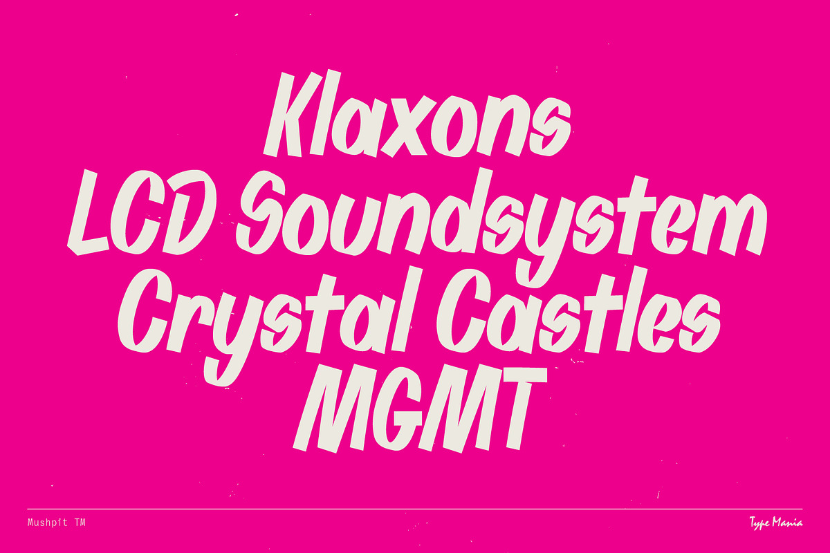 Mushpit TM – Seedy Marker Font, a Script Font by Type Mania (Photo 3 of 10)