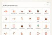 3D Interior Icons, an Emoji Icon by River Visual (Thumbnail 2 of 5)