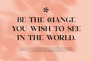 Gisela Serif Font, a Serif Font by Graphicxell (Thumbnail 9 of 10)