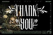Rosella Mirakle Typeface, a Blackletter Font by alit design (Thumbnail 20 of 20)