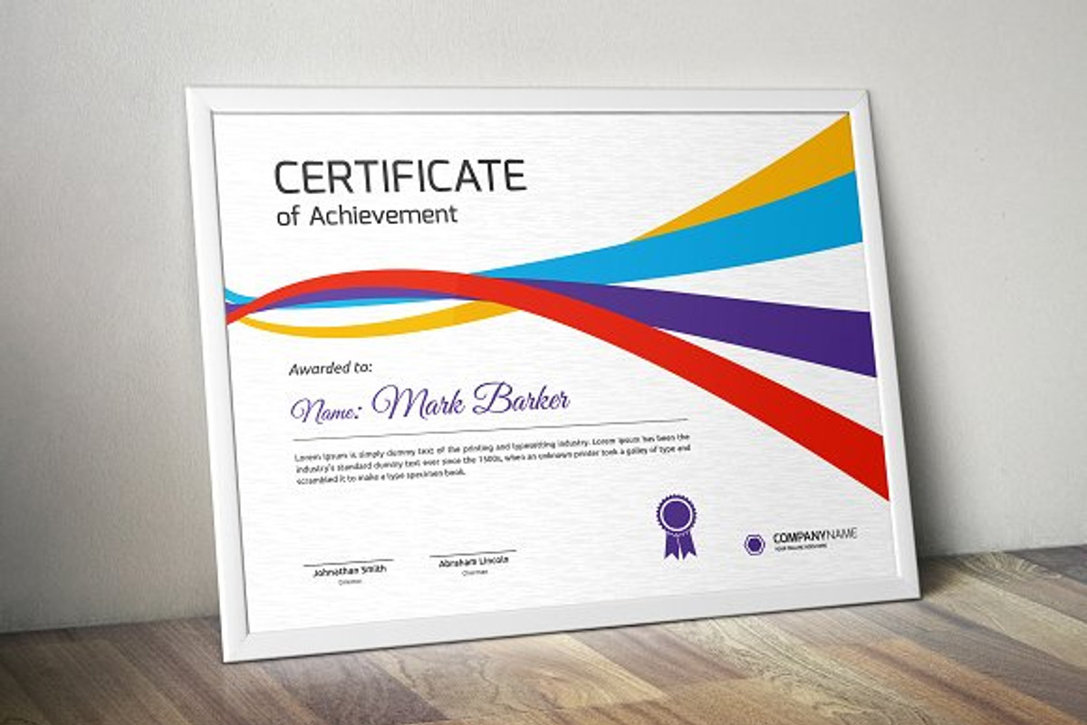 Ultimate Certificate Bundle, a Stationery Template by Curve Design (Photo 55 of 83)
