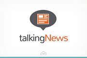 Talking News Logo Template, a Branding & Logo Template by Logo Heaven (Thumbnail 1 of 5)