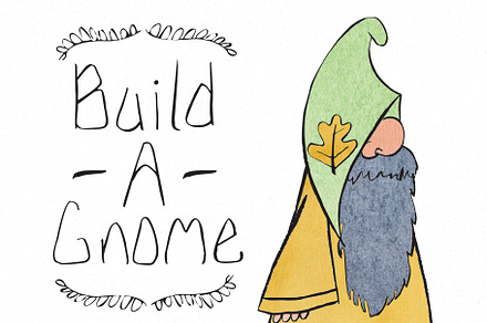 Build A Gnome Character Kit