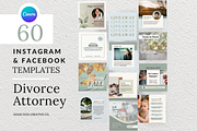 Facebook Templates Divorce Attorney, a Social Media Template by gooddogcreativeco (Thumbnail 1 of 10)