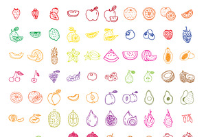 Simply Fruit Illustration Pack