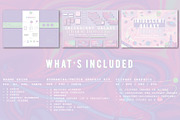 Branding Bundle: Iridescent Galaxy, an Object Graphic by Liseno Designs (Thumbnail 2 of 3)