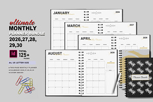 Ultimate Monthly Planner 2026-30