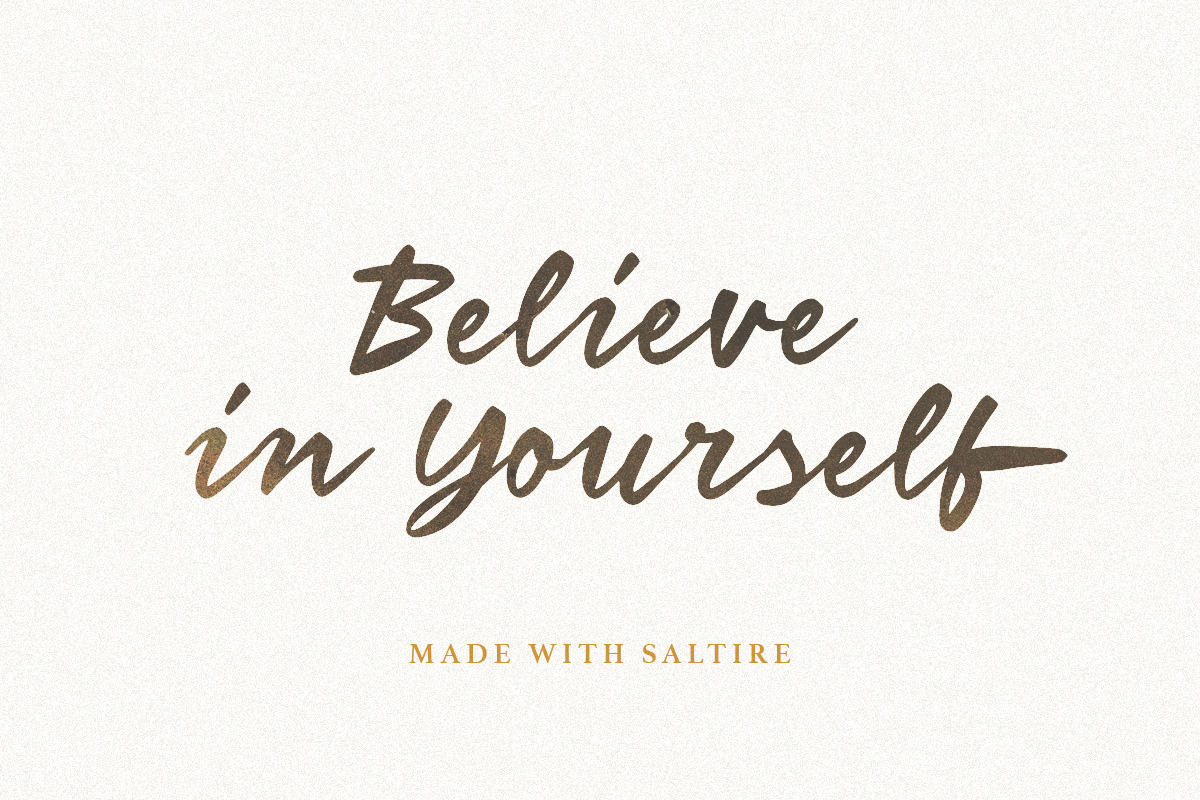 Saltire - Script font, a Script Font by Letterhend Studio (Photo 3 of 7)