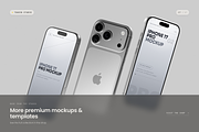 iPhone 17 Pro Mockup, an iPhone Mockup by Toasin Studio (Thumbnail 7 of 7)