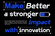 Fazero - Futuristic Tech Sans Serif, a Sans Serif Font by Font Liner (Thumbnail 6 of 10)