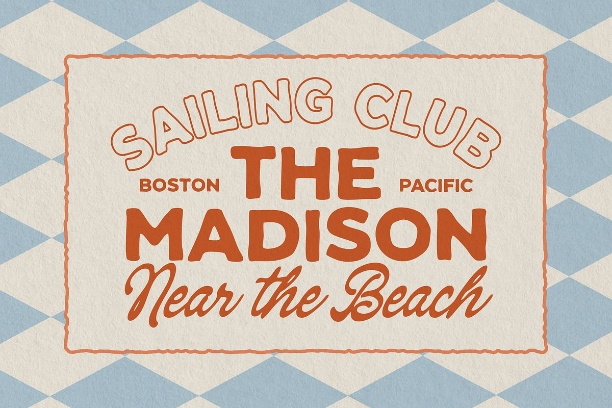 Coastal House a Handmade Font Pack, a Sans Serif Font by Honestype (Photo 3 of 12)