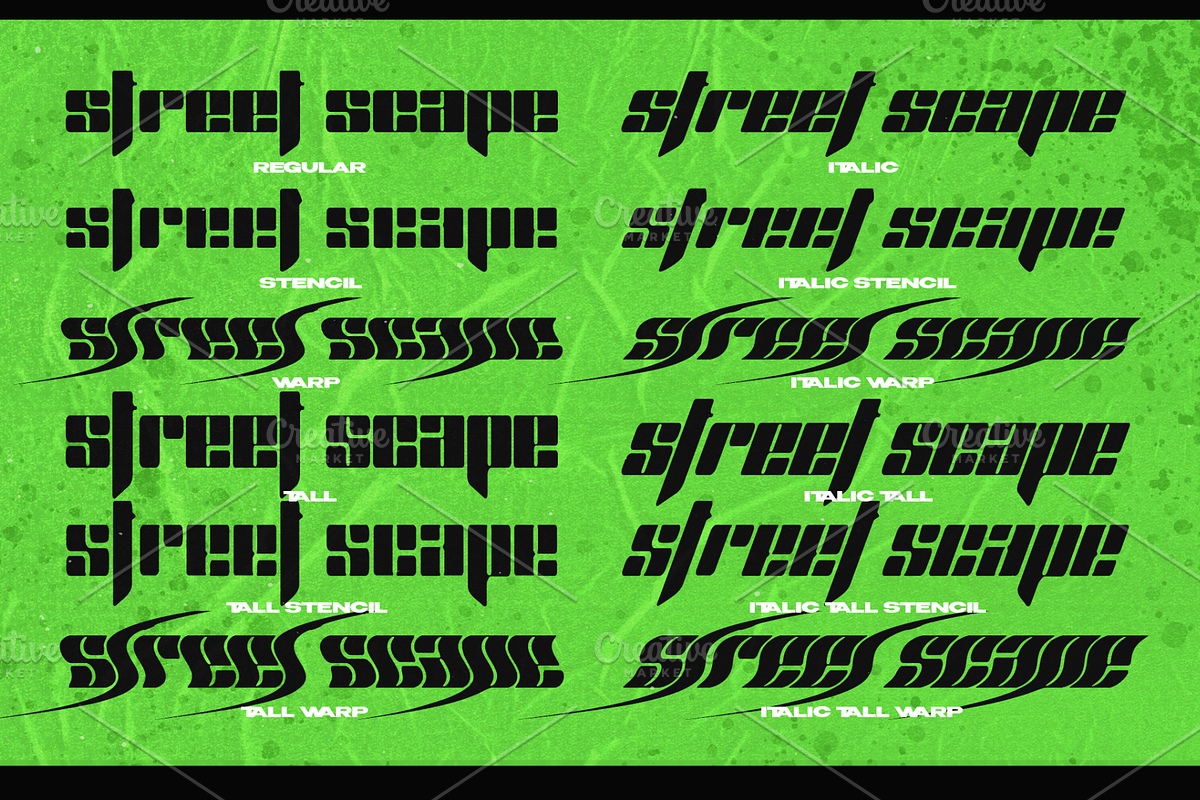 Kabisat - Y2K, Retro Techno Display, a Symbol Font by Mofr 24 (Photo 8 of 10)