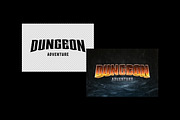 Retro RPG Text Effect, a Layer Style Add-On by Design Squad (Thumbnail 2 of 2)