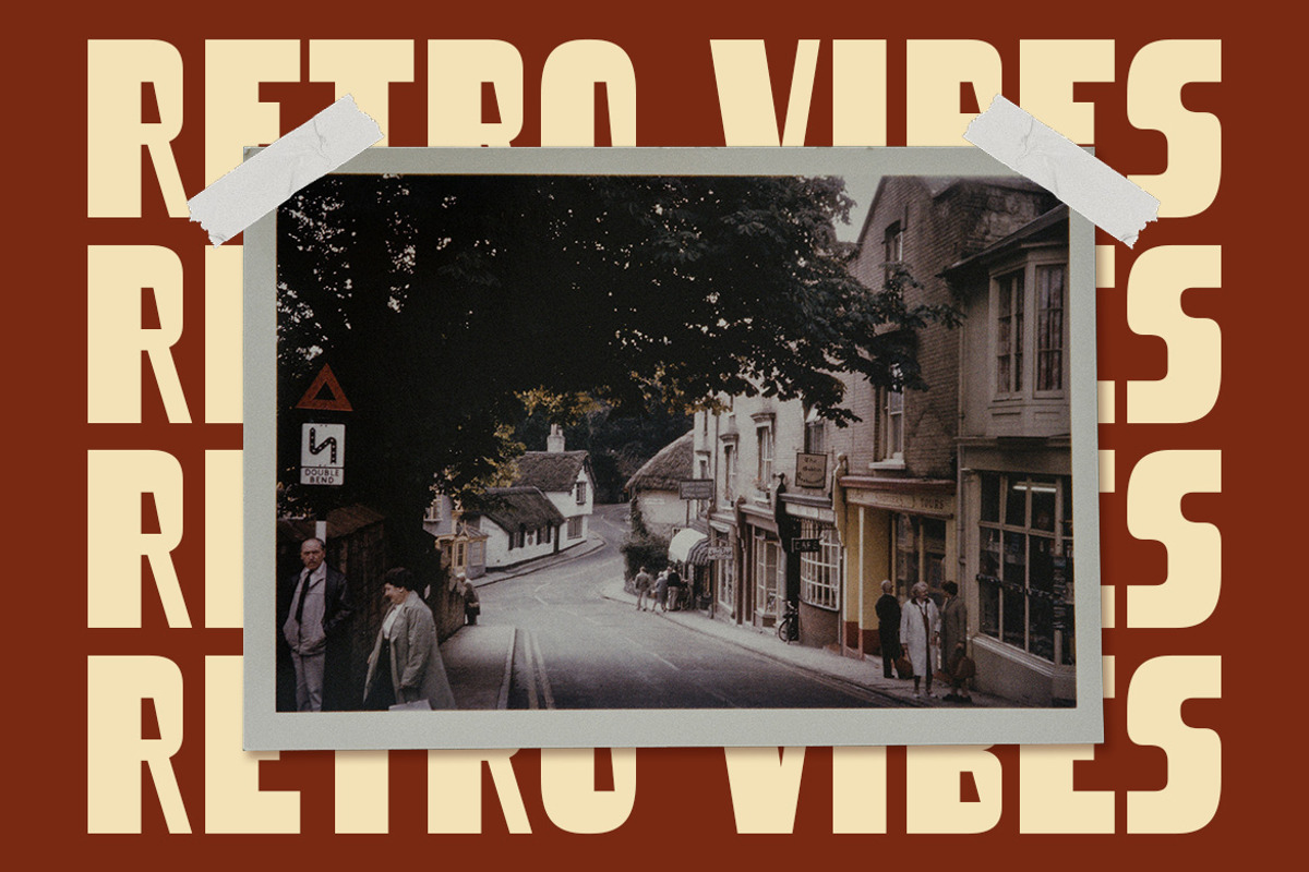 DT Nachis - Retro Sans Display, a Font by Dryy.type (Photo 8 of 9)