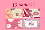 Nail Salon Watercolor Illustration, an Object Illustration by CreativeValuation (Thumbnail 4 of 11)
