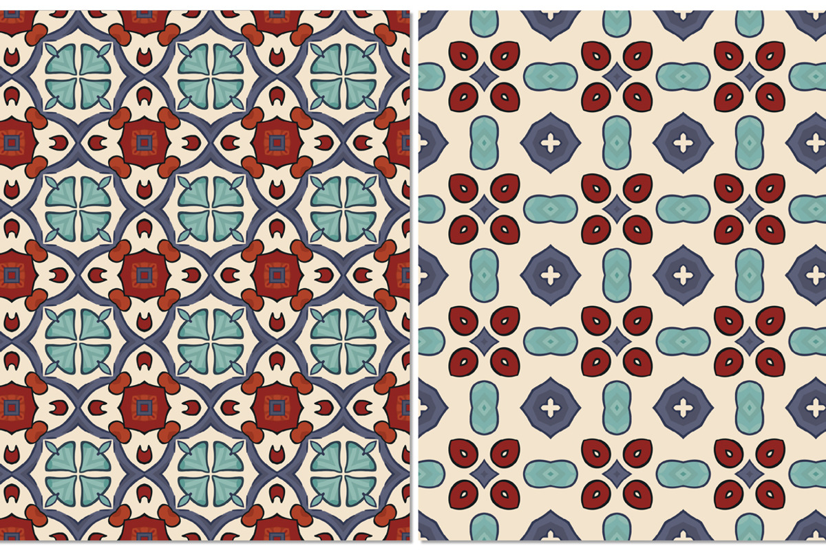 Set 83 - 10 Seamless Patterns, a Pattern Graphic by Little Bird (Photo 5 of 7)