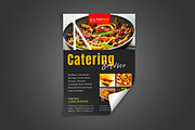 Catering Service Flyer, a Flyer Template by graphicsunday (Thumbnail 3 of 3)