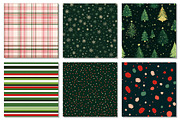 Christmas Digital Paper, Pattern, a Texture Graphic by Dream Creation (Thumbnail 2 of 6)