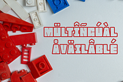 Blog Cube, a Font by Say Studio (Thumbnail 12 of 13)