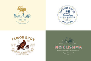 32 Vintage Logo Templates Vol. 2