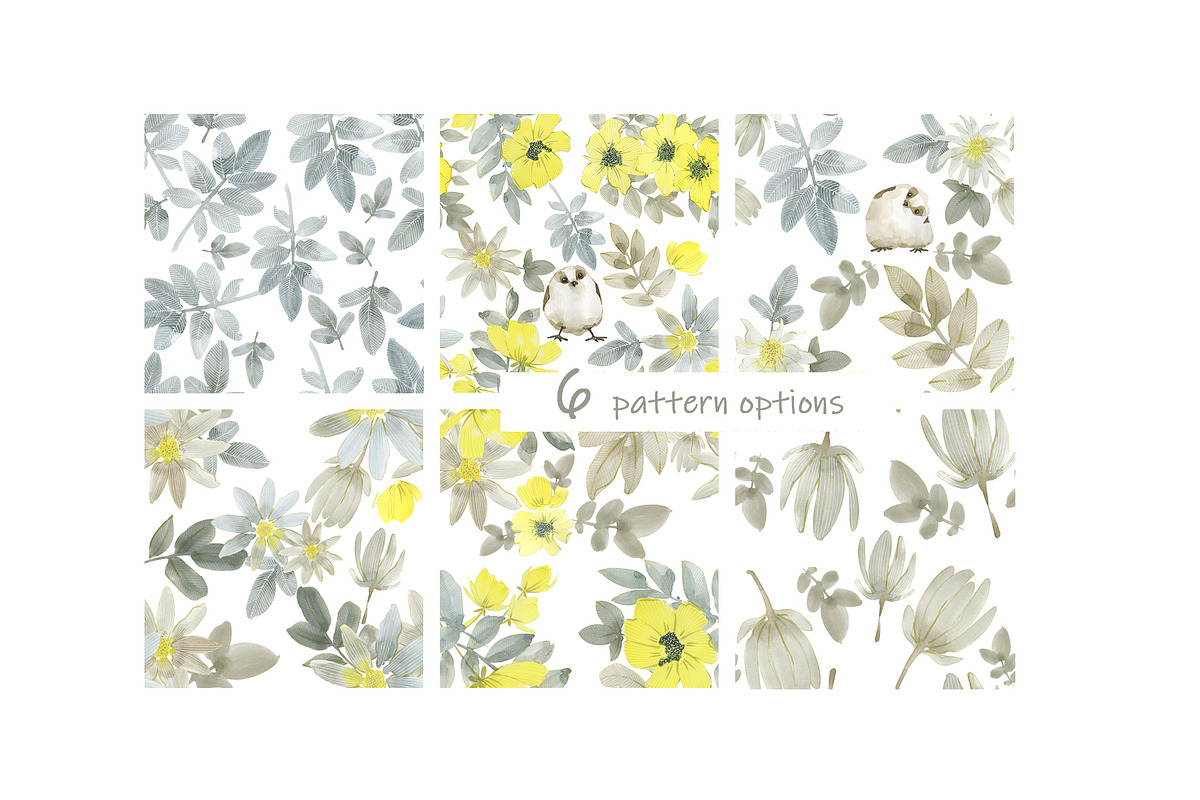 Birds in flowers, an Illustration by Novikova Lida (Photo 5 of 8)