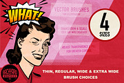 Heartfelt Halftone Vector Brushes, a Brush Add-On by BackYard Graphics Co. (Thumbnail 2 of 15)