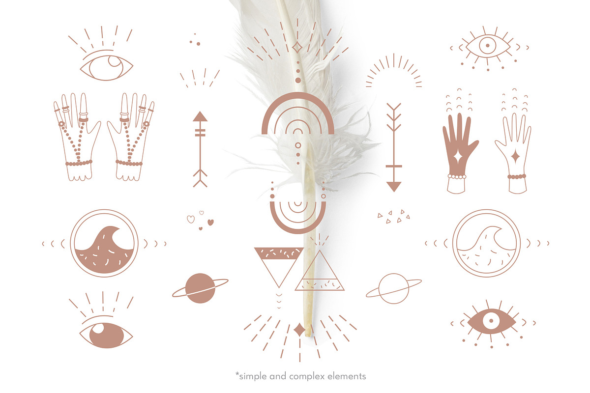 'MAGIC MOON' VECTOR SET, a Graphic by Luna Dreams (Photo 3 of 9)