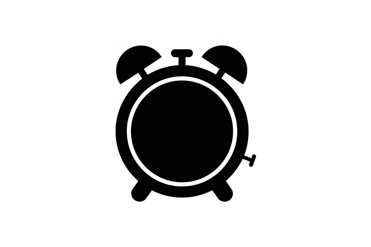 Alarm Clock Silhouette Vector Bundle, an Illustration by Creativeshirt (Photo 13 of 51)