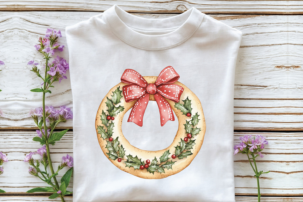 Christmas Cookies Sublimation Clipar, an Illustration by CraftArtStudio (Photo 5 of 6)
