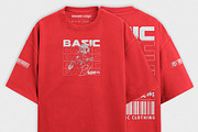 Professional oversize T-Shirt Mockup, a Shirt Mockup by NH graphic (Thumbnail 7 of 11)