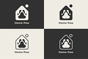 Home Paw Logo Template, a Branding & Logo Template by IndraSign (Thumbnail 3 of 3)