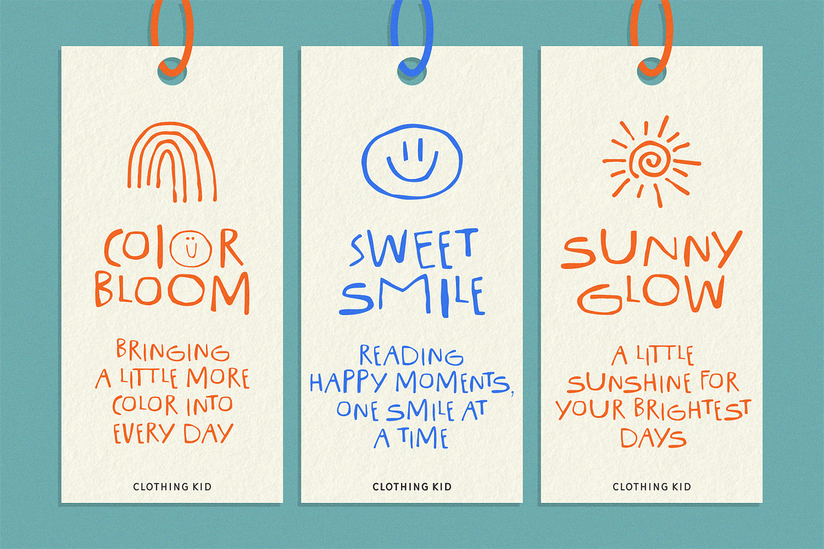 Little Trouble – Quirky Font, a Handwritten Font by shineink.designlab (Photo 3 of 12)
