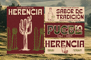 Carmesi Corte-Retro Heritage Family, a Serif Font by Inviline.co (Thumbnail 11 of 14)