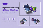 Minimalist Polaroid Photo Mockup PSD, a Merchandise Mockup by ianmikraz (Thumbnail 9 of 14)