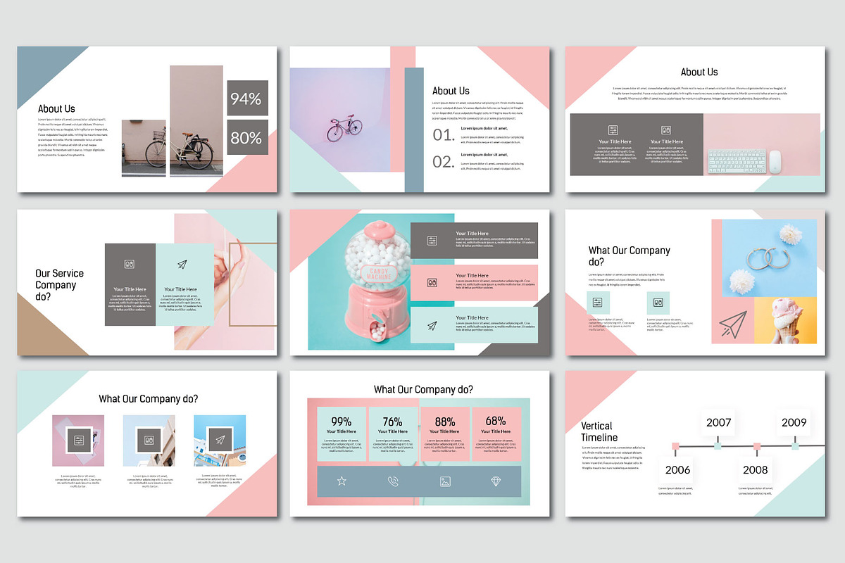 Madein Pastel Keynote, a Presentation Template by Spesifikstd