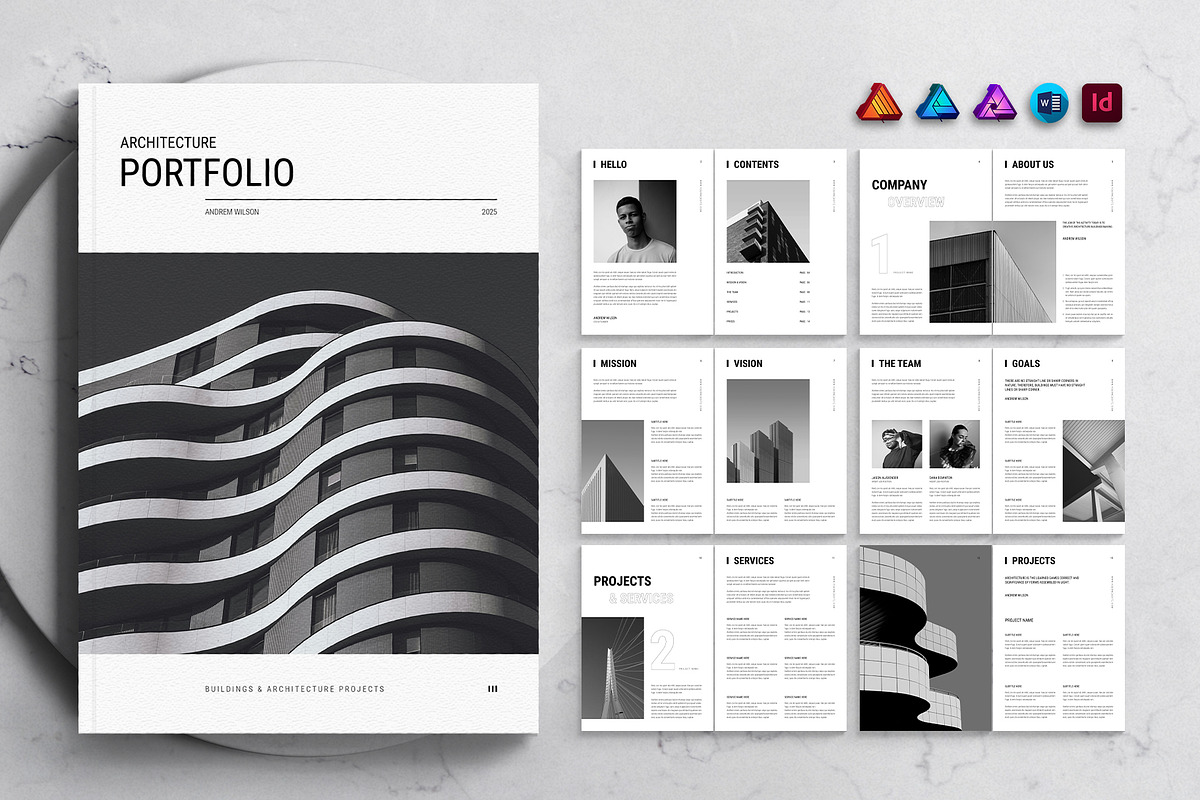 Architecture Portfolio Template