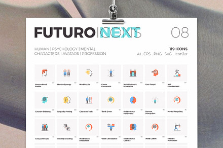 Futuro Next Icons / Human Pack