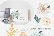 LUXE CHRISTMAS Deep Green & Gold, a Decorative Illustration by Catch the Dream Art (Thumbnail 9 of 13)