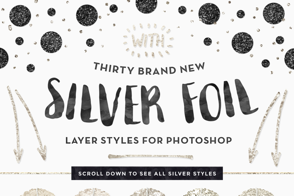 The Gold Foil Kit Essentials+Bonus!, a Layer Style Add-On by Pink Coffie (Photo 3 of 9)