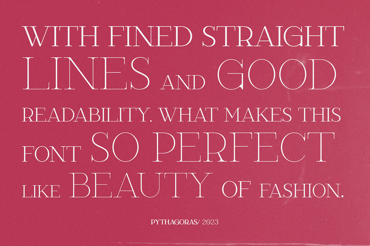 Pythagoras, a Serif Font by FactoryType Studio (Photo 5 of 12)