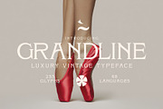 Grandline - Classy Luxury Typeface, a Serif Font by HipFonts (Thumbnail 1 of 9)