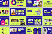 Agency Pitch Deck Powerpoint, a Presentation Template by Fit-tee (Thumbnail 2 of 2)