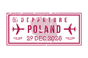 Passport Stamps & Travel Visa Signs, a Transportation Illustration by Kaushal Jangid (Thumbnail 13 of 28)