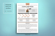 Resume CV template For Word, a Resume Template by CrystalResumes (Thumbnail 1 of 4)